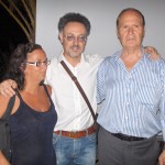 Bruno Ficili,io e Rossella alla fine della serata!